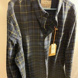 Weatherproof vintage looking flannel shirt mens xl